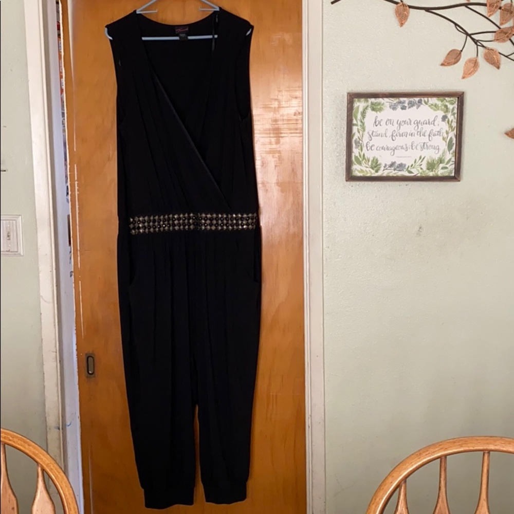 Torrid brand black jumpsuit